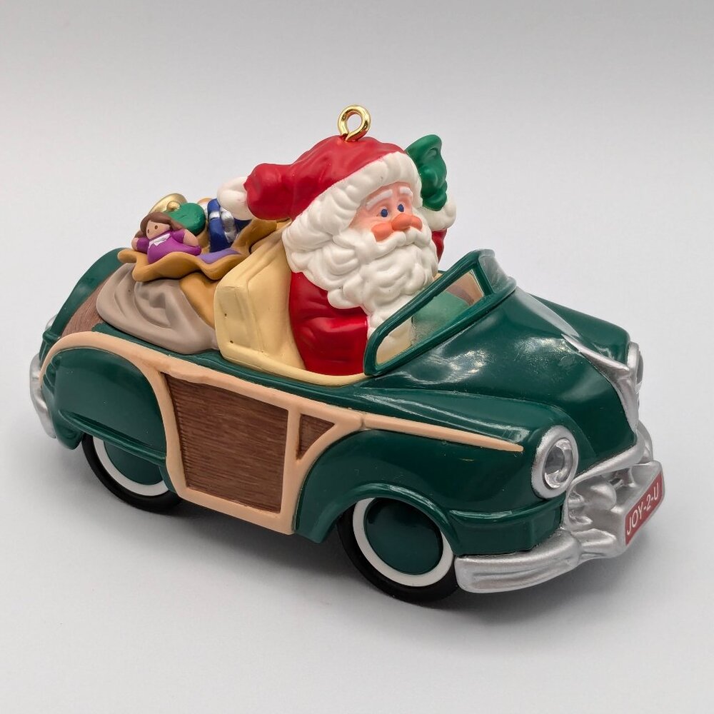 Hallmark Keepsake Here Comes Santa 1987 Woody Special Edition 2005 Ornament